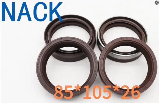 High Temperature Resistant Front Shaft Integrated Oil Seal 85*105*26 for Benz Truck